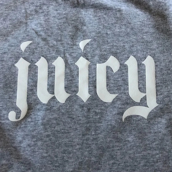 💎 Juicy Couture Crop Sweater in Grey 💎 - Picture 5 of 8